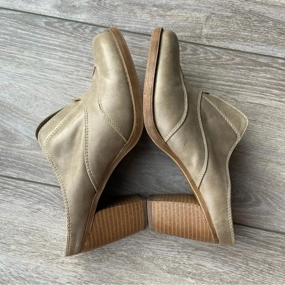 Natural Soul Cammie Slip On Wingtip  Mules Clogs - Picture 7 of 13